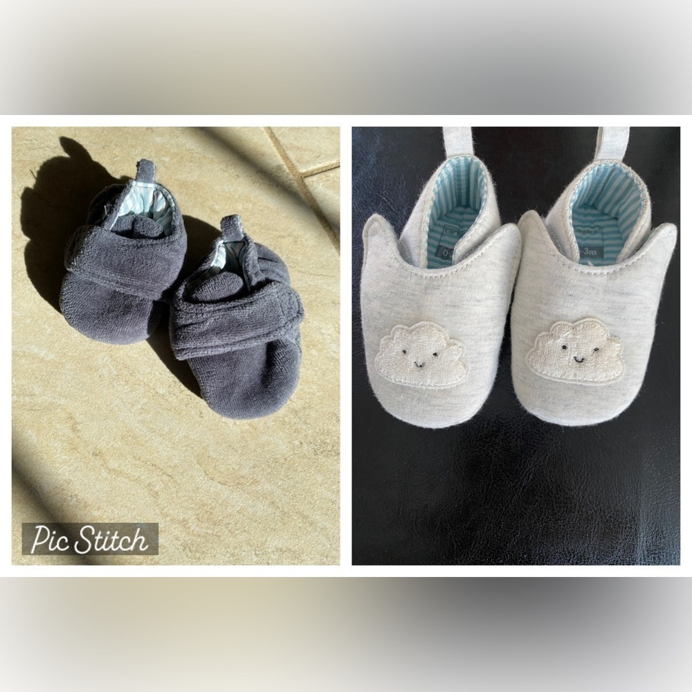 *2 PAIR* Unisex Baby Shoes
